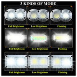 20W Rechargeable COB LED Floodlight Portable Outdoor Torch with Optional 18650 Battery