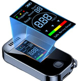 Portable Digital Alcohol Tester – Professional USB Rechargeable Breathalyzer