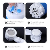 Portable Electric Camping Shower Pump 4000mAh