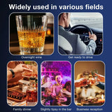 Portable Electrochemical Alcohol Tester – Professional Breathalyzer with LCD Display