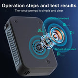 Portable Electrochemical Alcohol Tester – Professional Breathalyzer with LCD Display