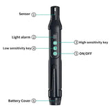 Portable Gas Leak Detector with Audible & Visual Alarm