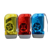 Hand-Crank Self-Powered LED Flashlight
