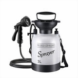 Portable Outdoor Manual Camping Shower – 3/5/8L with Hose