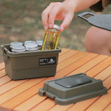 Portable Outdoor Tissue & Storage Box – 1.1L (3 colours available)