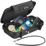 Portable Travel Safe Box – Waterproof Lockbox