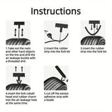 Portable Universal Tyre Emergency Repair Kit (4 types of set available)