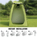 Portable Waterproof Shower & Changing Tent (available in Green & Orange)