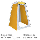 Portable Waterproof Shower & Changing Tent (available in Green & Orange)