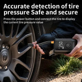 Portable Wireless Air Compressor For Tyre Inflation