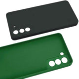 Premium Liquid Silicone Case for Samsung Galaxy A & S Series (Dark Green)