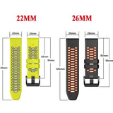 Quick Fit Silicone Strap for the Garmin Fenix 8 (51mm)(available in 12 colours)