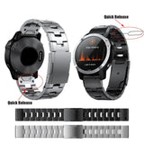 Quick Fit Titanium Strap for the Garmin Fenix/Epix/Instinct Series (22/26mm) (3 colors available)