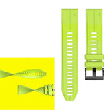 Quickfit Silicone Strap for the Garmin Watch Series (available of various range of models and 46 colours)