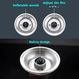 Refillable Butane Gas Lighter – Adjustable Flame