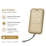 B&D Tritran TB5/TB6/TB7 433MHz Garage Door Remote