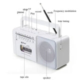 Retro Cassette Player with Bluetooth Radio