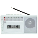 Retro Cassette Player with SD Card & Radio