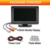 Reversing Camera - 4.3" (5 various types available)
