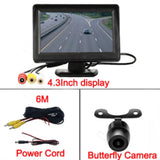 Reversing Camera - 4.3" (5 various types available)