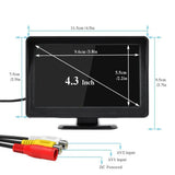 Reversing Camera - 4.3" (5 various types available)
