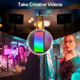 RGB LED Camera Light Panel for Vlog & DSLR