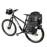 3-in-1 Bicycle Pannier Bag with Rain Cover