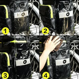 3-in-1 Bicycle Pannier Bag with Rain Cover