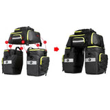 3-in-1 Bicycle Pannier Bag with Rain Cover
