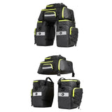 3-in-1 Bicycle Pannier Bag with Rain Cover