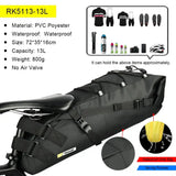 Waterproof Bike Saddle Bag 5L – 13L