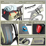 Waterproof Bike Saddle Bag 5L – 13L