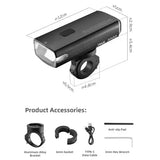 3000-Lumen Bike Headlight with 10,000 Mah Power bank