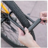 Anti-Theft Bicycle U-Lock with Optional Cable