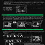 Rockbros Wireless Bluetooth GPS Bicycle Computer, IPX7 Waterproof Speedometer