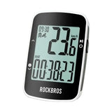 Rockbros Wireless Bluetooth GPS Bicycle Computer, IPX7 Waterproof Speedometer