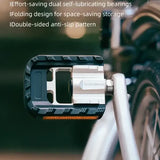 Rockbros Foldable Aluminum Alloy MTB Bicycle Pedals