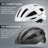 Rechargeable LED Bicycle Helmet with Rear Light (different colours available)