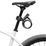 Portable Zinc Alloy Bicycle Cable Lock with Keys