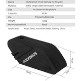 Waterproof Reflective Bicycle Rear Saddle Bag
