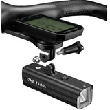 1,500LM / 1,000LM Type-C Rechargeable Aluminum Bicycle Front Light