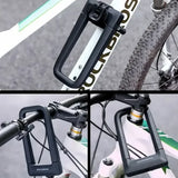 Silicone U-Shaped Anti-Theft Lock for Bicycle, Motorcycle & E-Bikes