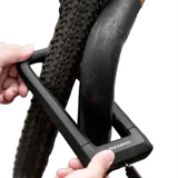 Silicone U-Shaped Anti-Theft Lock for Bicycle, Motorcycle & E-Bikes