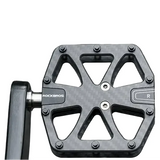 Rockbros 3-Bearing Carbon Fiber Bike Pedals, Ultra-Light Anti-Slip MTB & Road Cycling Pedals