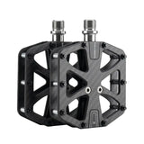 Rockbros 3-Bearing Carbon Fiber Bike Pedals, Ultra-Light Anti-Slip MTB & Road Cycling Pedals