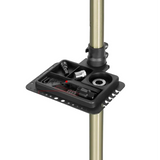 Adjustable Foldable Bicycle Repair Stand with Tool Tray