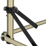 Adjustable Foldable Bicycle Repair Stand with Tool Tray