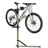 Adjustable Foldable Bicycle Repair Stand with Tool Tray