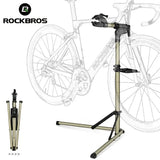 Adjustable Foldable Bicycle Repair Stand with Tool Tray