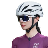 Adjustable Cycling Helmet 58–62cm with Integrated Magnetic Goggles